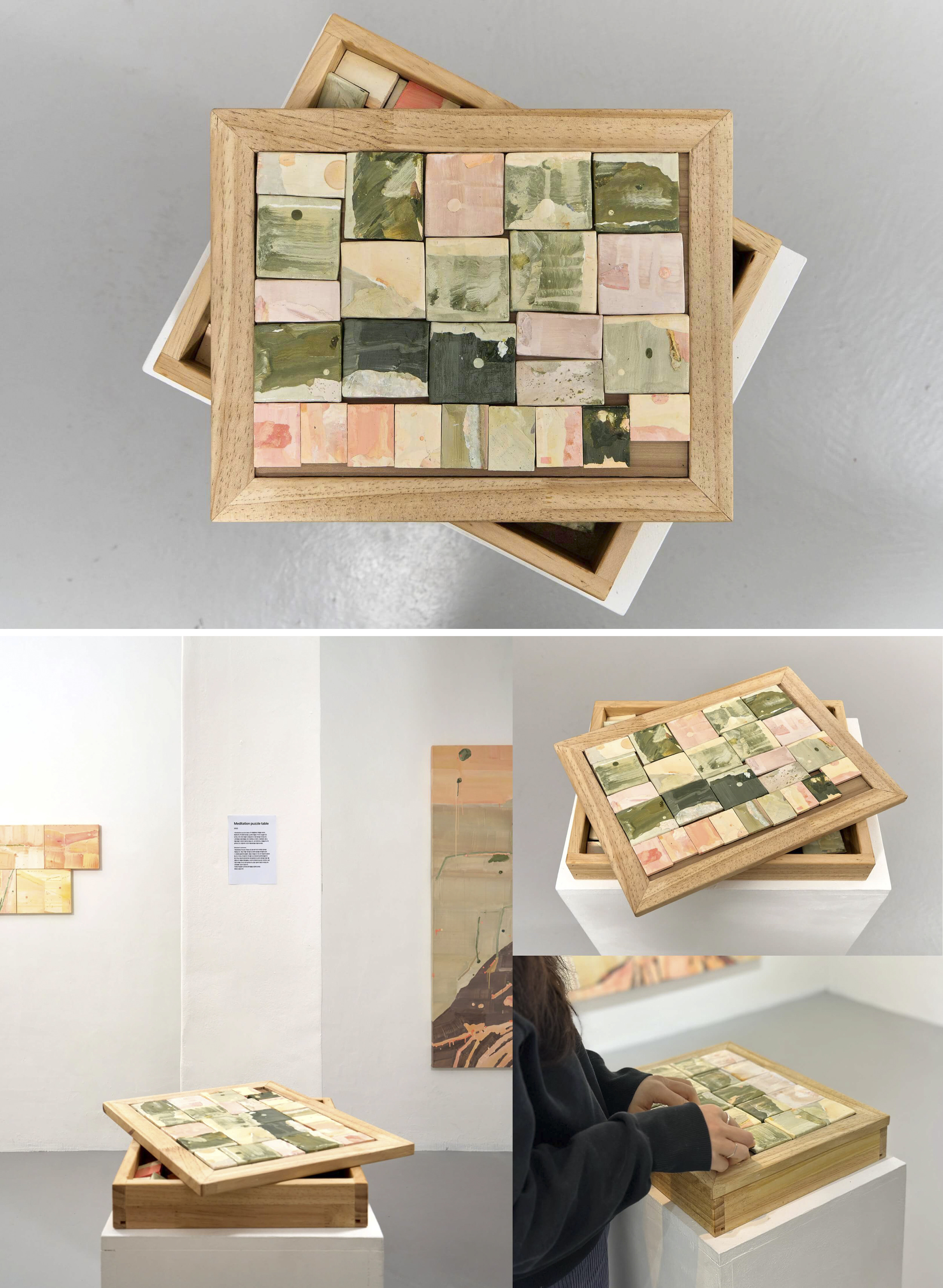 Meditation Puzzle Table