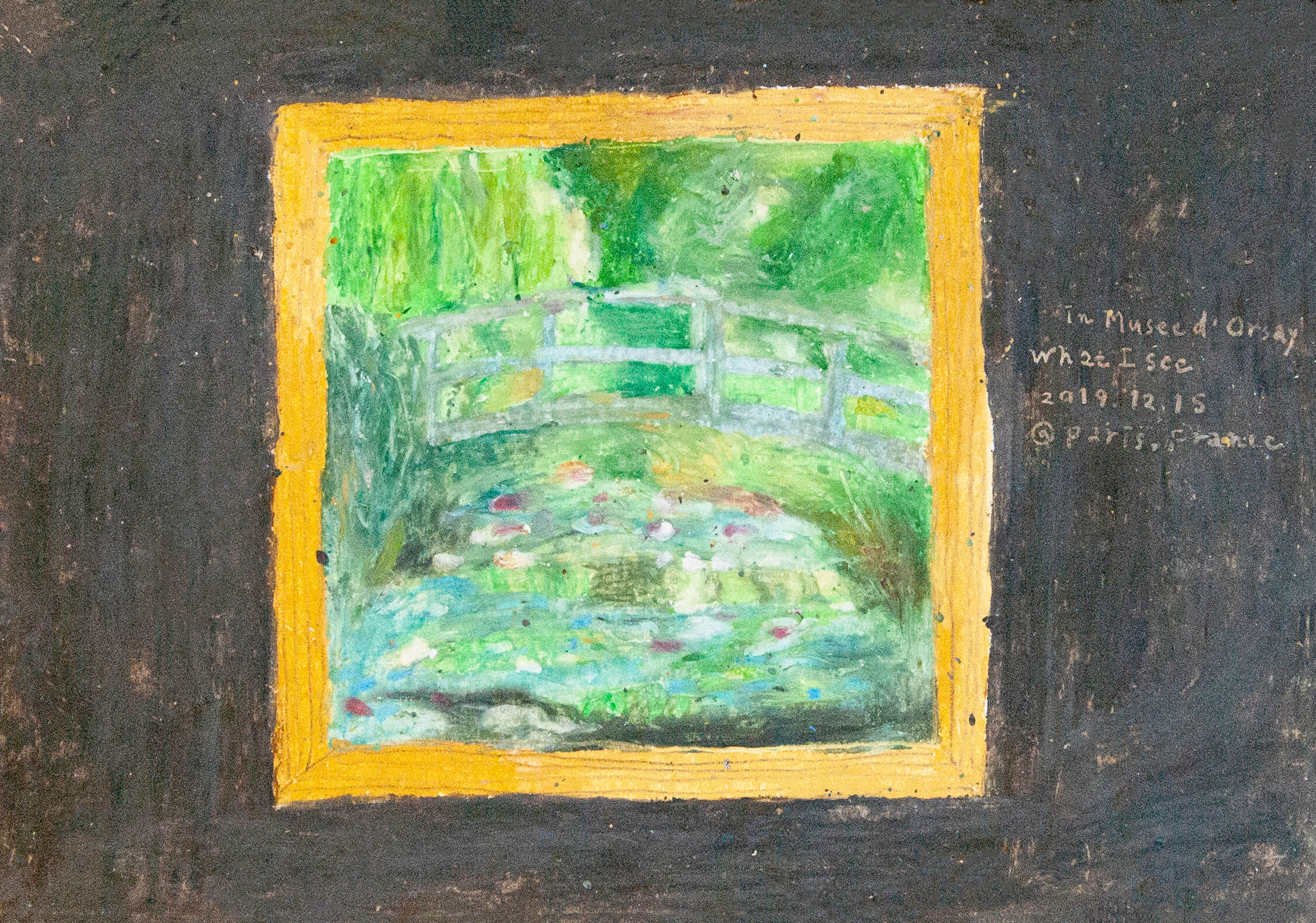 In Musee d' Orsay, What i see