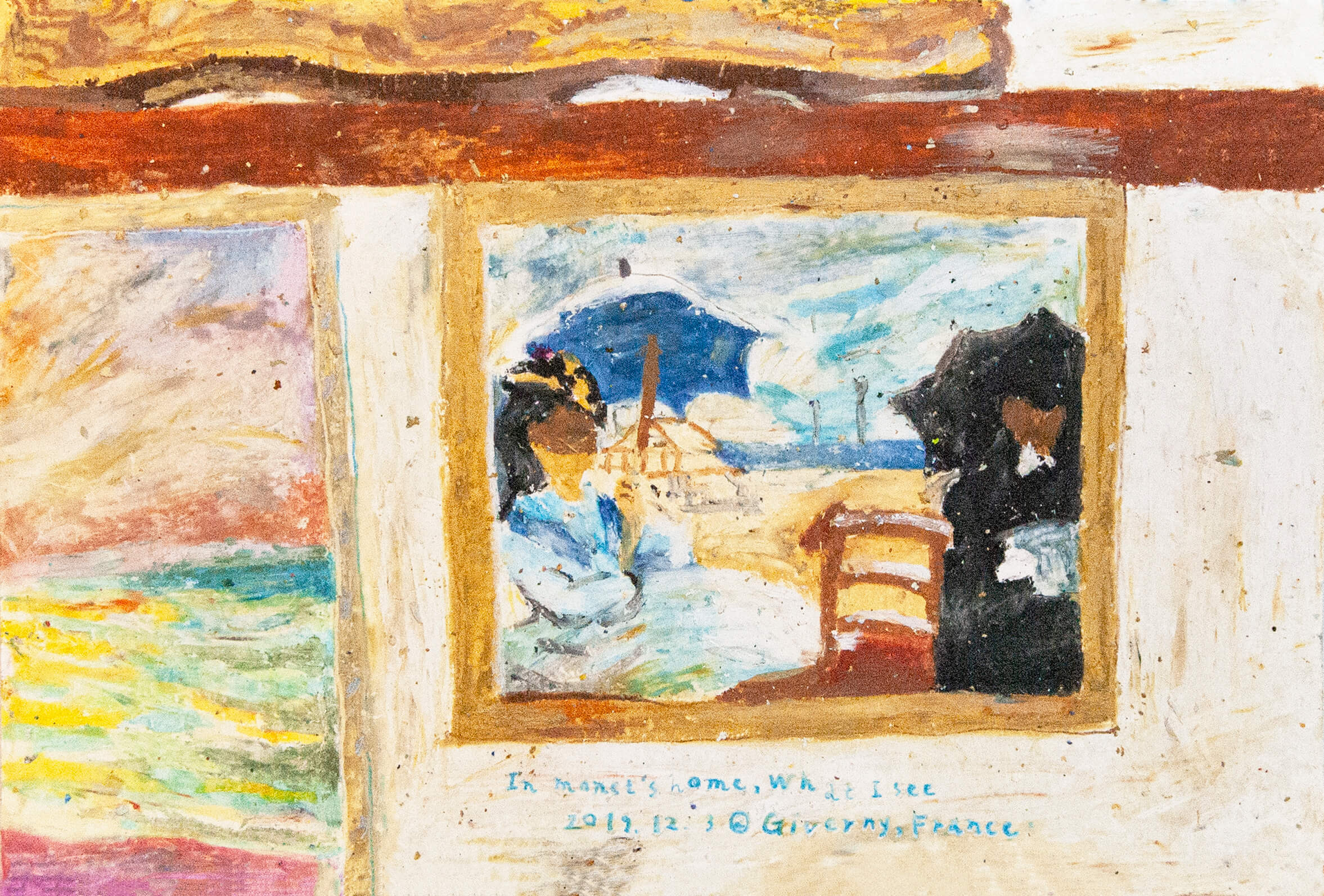 In Monet's home, What i see