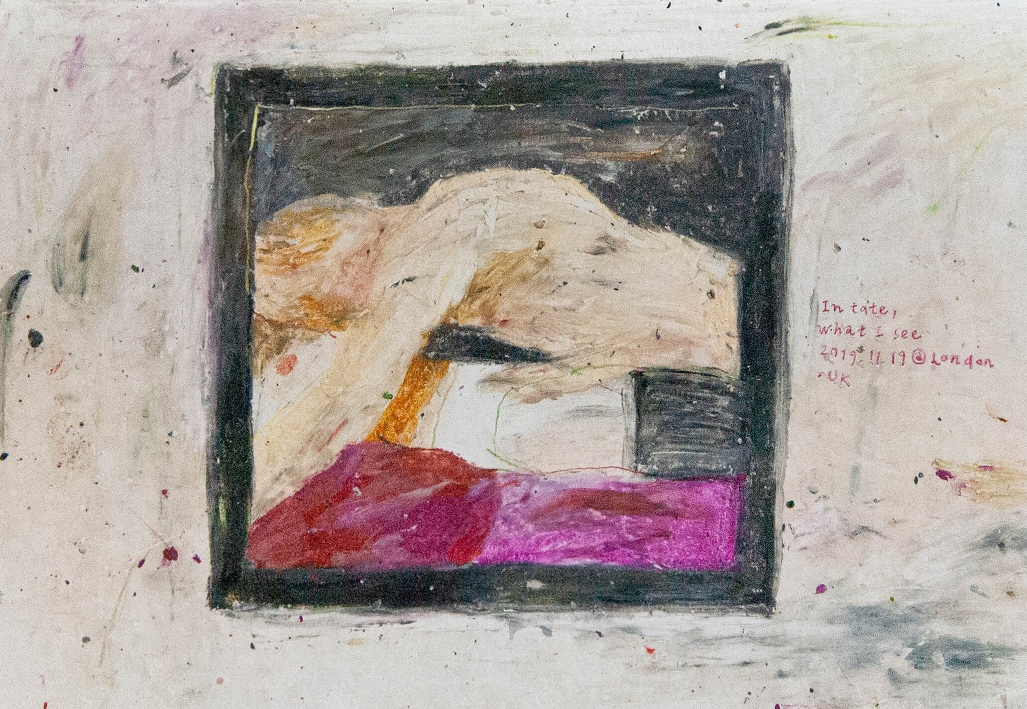 In Tate britain, What i see